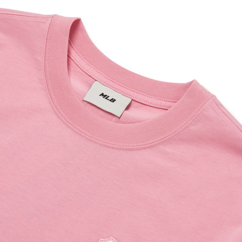 New MLB CITY LIFE T Shirt Unisex Pink 3ATSC0124-14PKS