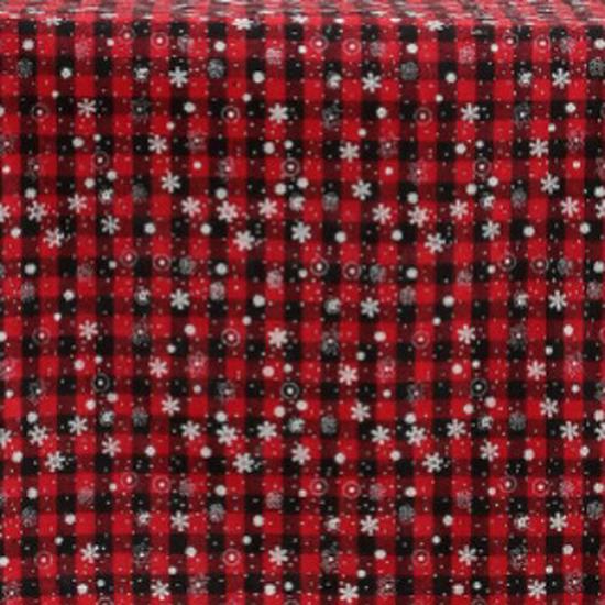 

Красная праздничная рождественская дорожка на стол - Легкая роскошь, скандинавская клетка, новогодняя подставка под тарелку 30x45 cm Placemat (Double Layer)
