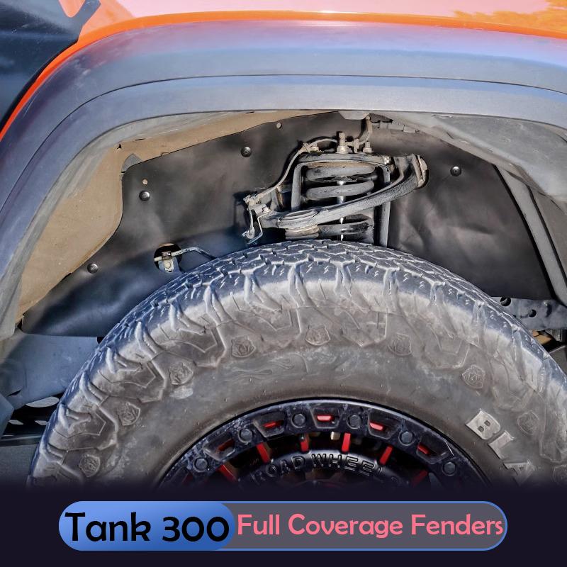 Splash guard fender liner protective cover compatible with Great Wall TANK 300 GWM car exterior accessories 19-25 models