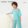 Balabala Kids' Summer Viscose Blend Pajama & Lounge Set