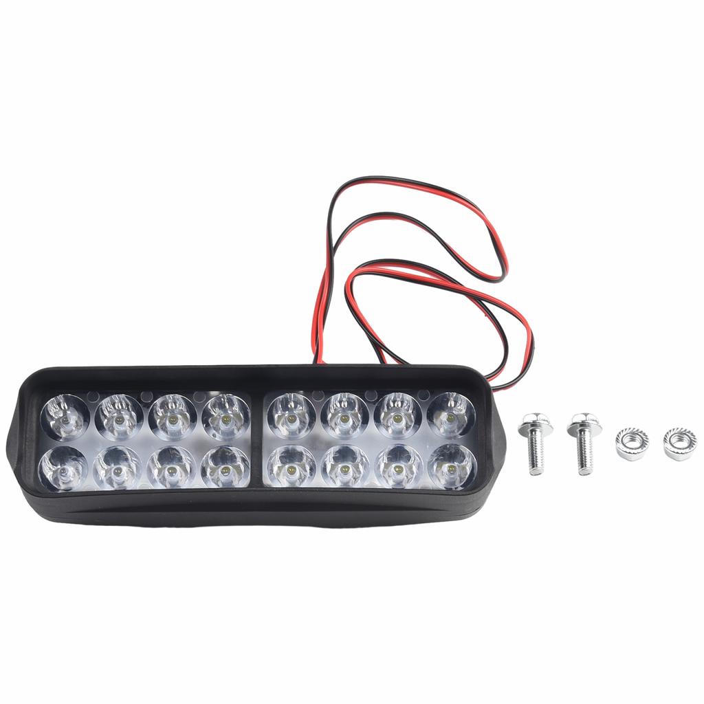12V-80V biciclete electrice LED faruri super luminoase motocicletă triciclu 8/12/16 LED lampă E-Bike siguranță echitatie lumină față piese