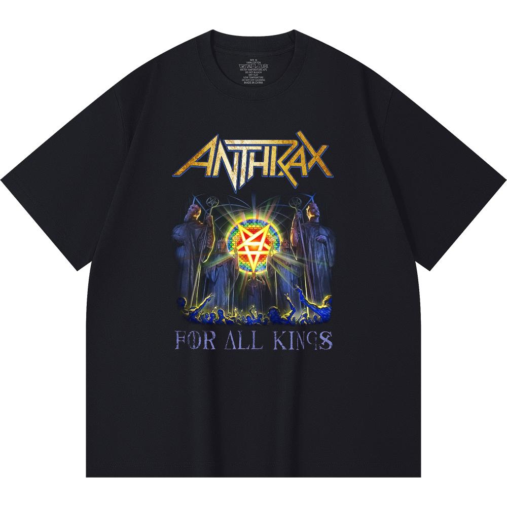 230 Gsm 100% Βαμβακερό T-Shirt Heavy Metal Μπάντα Ροκ Δημοφιλής Μουσική Εκτύπωση Unisex Βαμβακερό T-Shirt