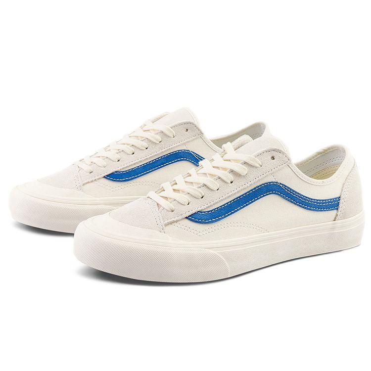 Vans Style 36 Decon Sf Low Top Skate Shoes Unisex Sneakers White Blue VN0A5HFFZGC