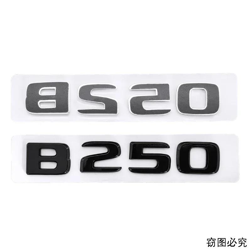 CUVJF1 Modified Car Fender Side Sticker Badge Rear Tail Emblem Styling for Mercedes Benz B180 B200 B220 B250 B260 Accessories