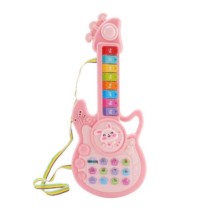 Children's Multifunctional Electronic Music Guitar & Keyboard Toy for Early Education