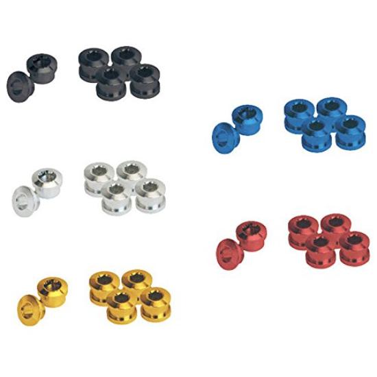 GIZA Chainring Fixing Single Set of Silver Bolts, Chainring, 5, (YCK00401)