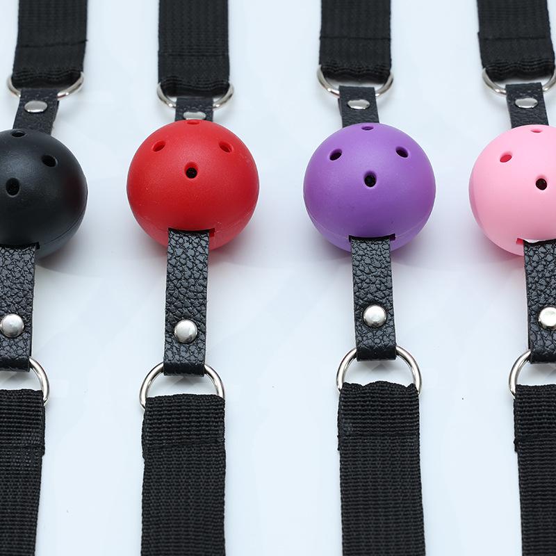 Silikonový roubík s hlubokým hrdlem pro zábavu a trénink dospělých – hračka s rekvizitami pro vášeň