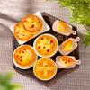 5/10PCS Pizza Food Miniature Models Ornaments Decor Simulation DIY Resin Accessories