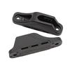 Nylon Kayak Cord Lock Cleat Self-Lock Rope Cord Tensioner Runner Quick Grip Soft Rope Tensioning Slider for Canoeing Kayak Surfing Accessories