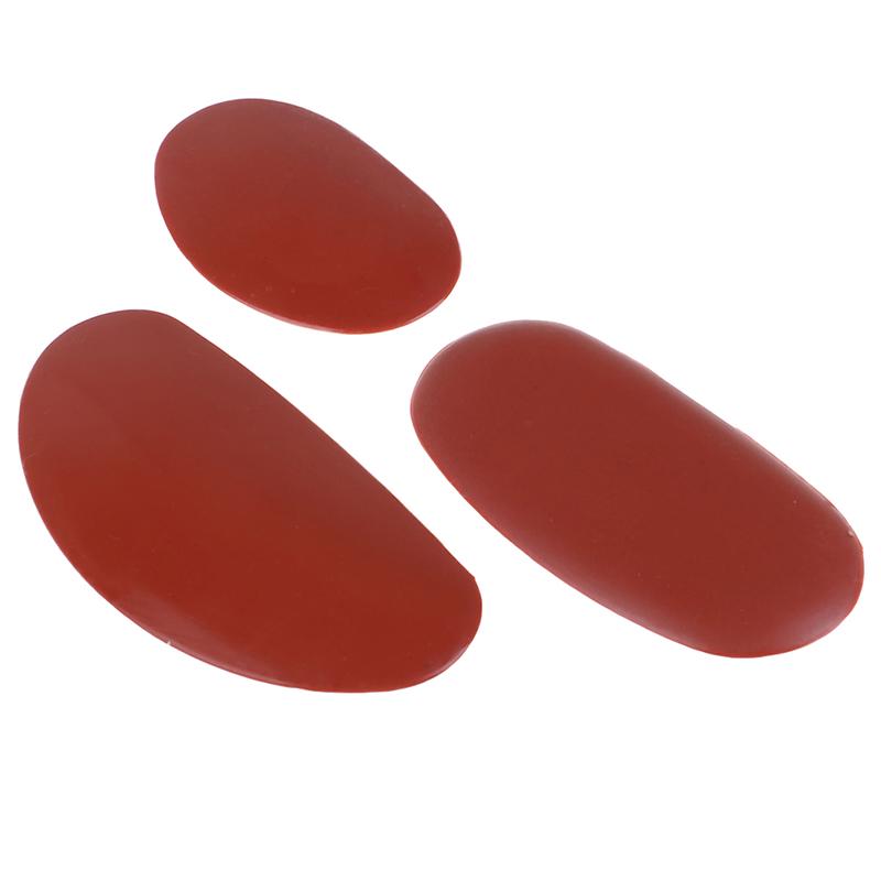 3Pcs/Set Rubber Sculpture Ceramic Clay Tool Artist Auxiliary Art Special Tool
