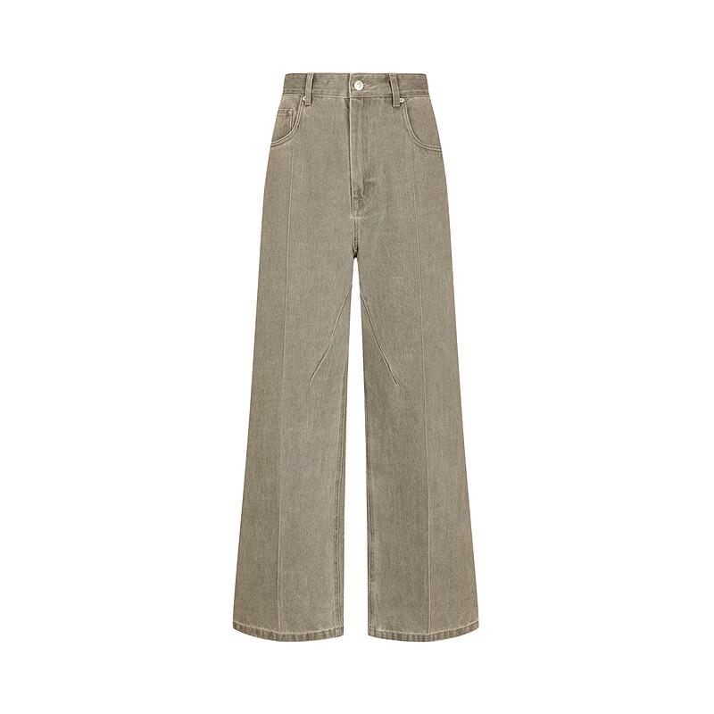 CROQUIS Men's 2025 Autumn Loose Wide-Leg Jeans