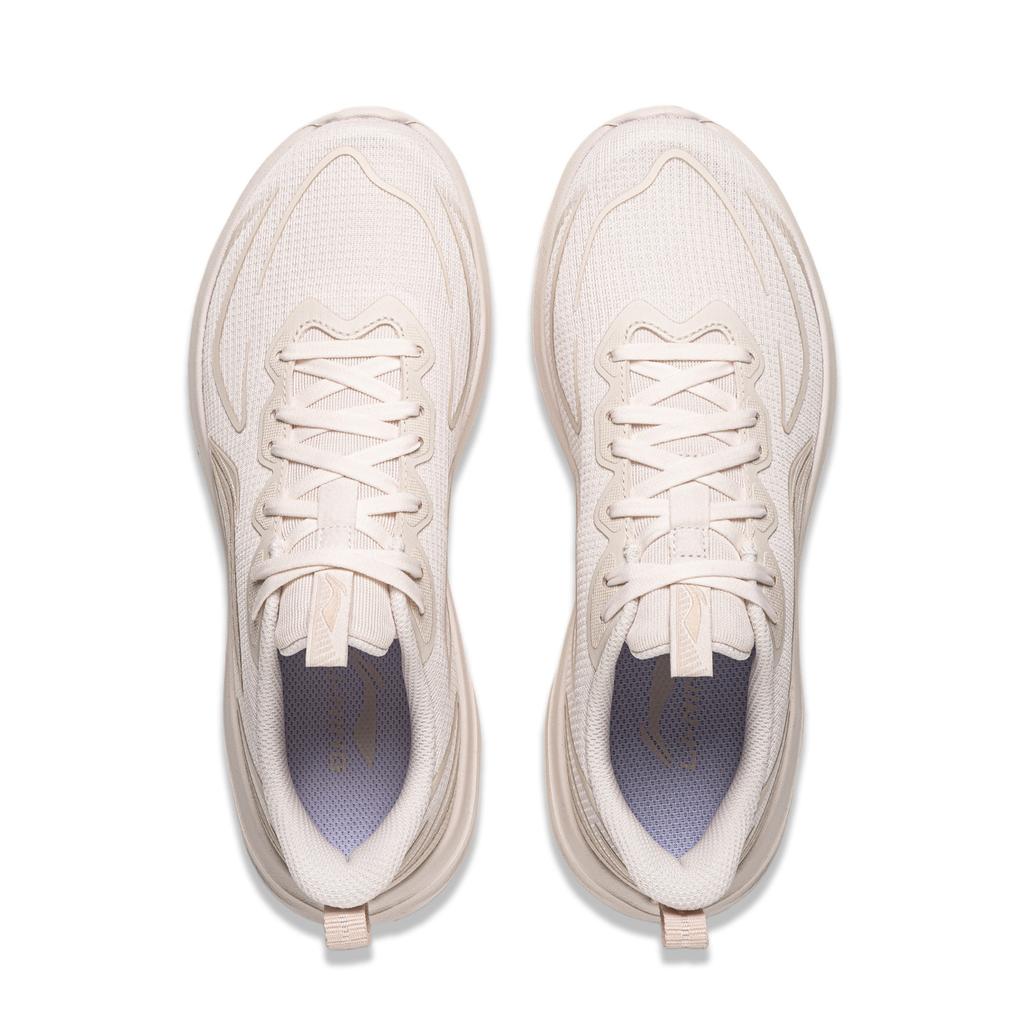 Sneakers Li-Ning Qingchi V2 Running Shoes Women's Low-top Jade Lotus Powder