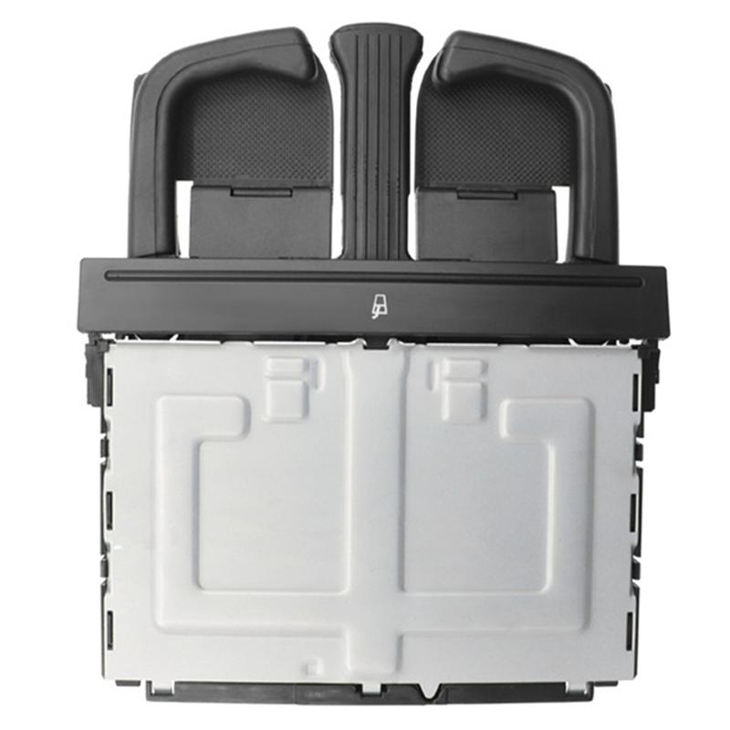 Per Golf 4 Passat B6 Portabicchieri Doppio Foro Plug-In Portabicchieri Bevande-A87Q nero