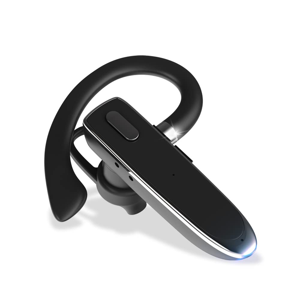 

Meisei Bluetooth Wireless Bluetooth Earphones for Business and Single Ambidextrous Waterproof and Clear Compatible with iPhone Android 5.3 Headset, чорний