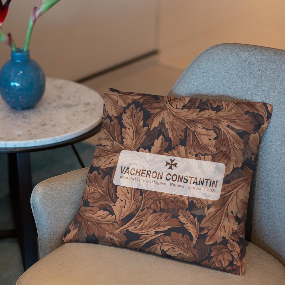 

Fashion V-Vacherons C-Constantin Cushion Cover 2-in-1 Reversible Plush Pillow Cover | Car/Sofa/Bed | Perfect Gift 12x12Inch