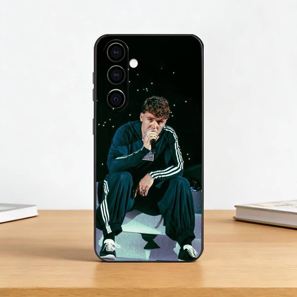 

R-Rapper Quevedo Phone Case Black Silicone Soft For Samsung Galaxy A73,A72,A71,A70,A53,A52,A51 Samsung a53 5g