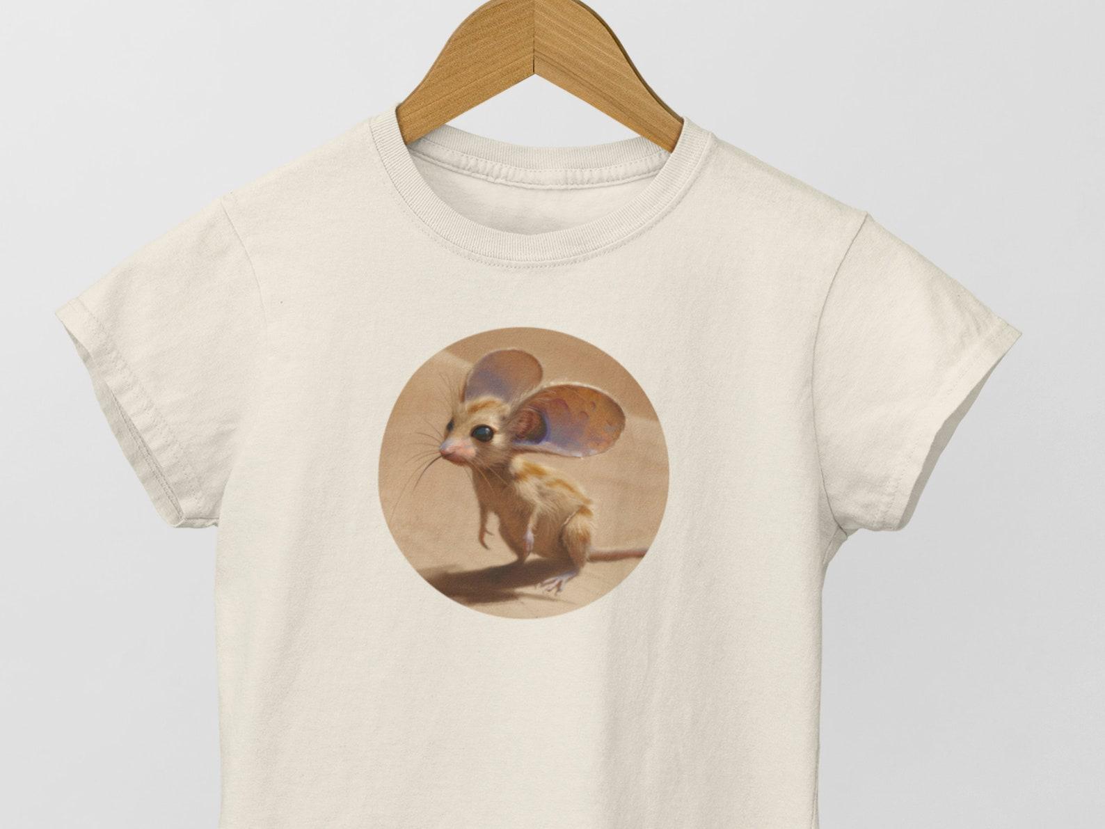Dune Desert Mouse T Shirt Dune Mouse Geïnspireerd, Science Fiction Tee Dune Tee Deel 2 Shirt, Unisex T-shirt, Cute Mouse Animal Shirt 2XL