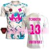 3D Print Sport Quick-dry Breathable Unisex Tshirt 90 Minute MM9 JUL Football Jersey Racing Team Uniform Outdoor Street Short-sleeve