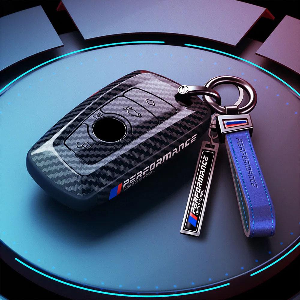 ABS Carbon Fiber Car Key Cover Case For Bmw F20 F30 F31 F34 F10 F11 F25 I3 M3 M4 F15 F16 3 5 Series GT Car-Styling Accessories