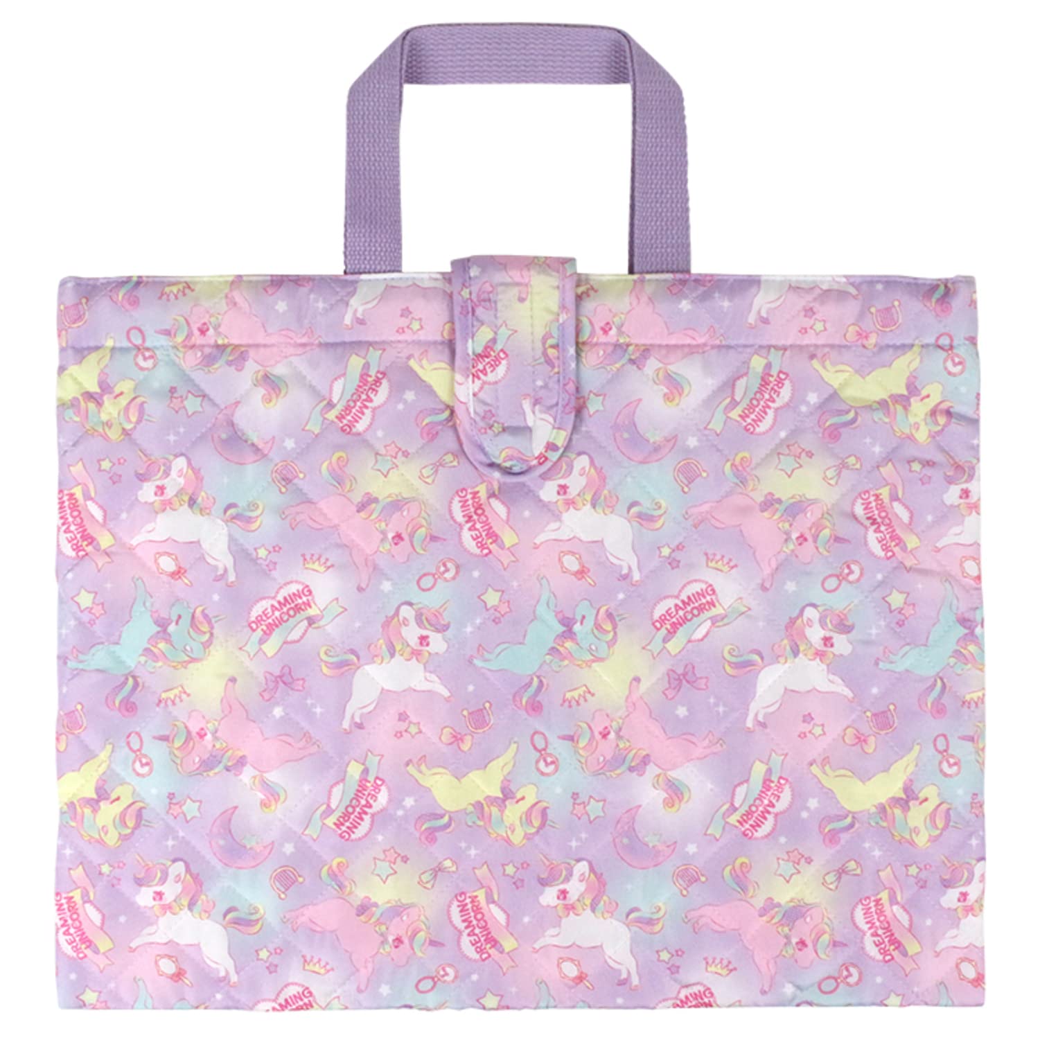 

KoohaCreate Quilted Lesson Bag Bag Tool Bag Gym Clothes Bag Gym Clothes Bag School Bag School Unicorn 112764 [Tool / / / / / Bag]