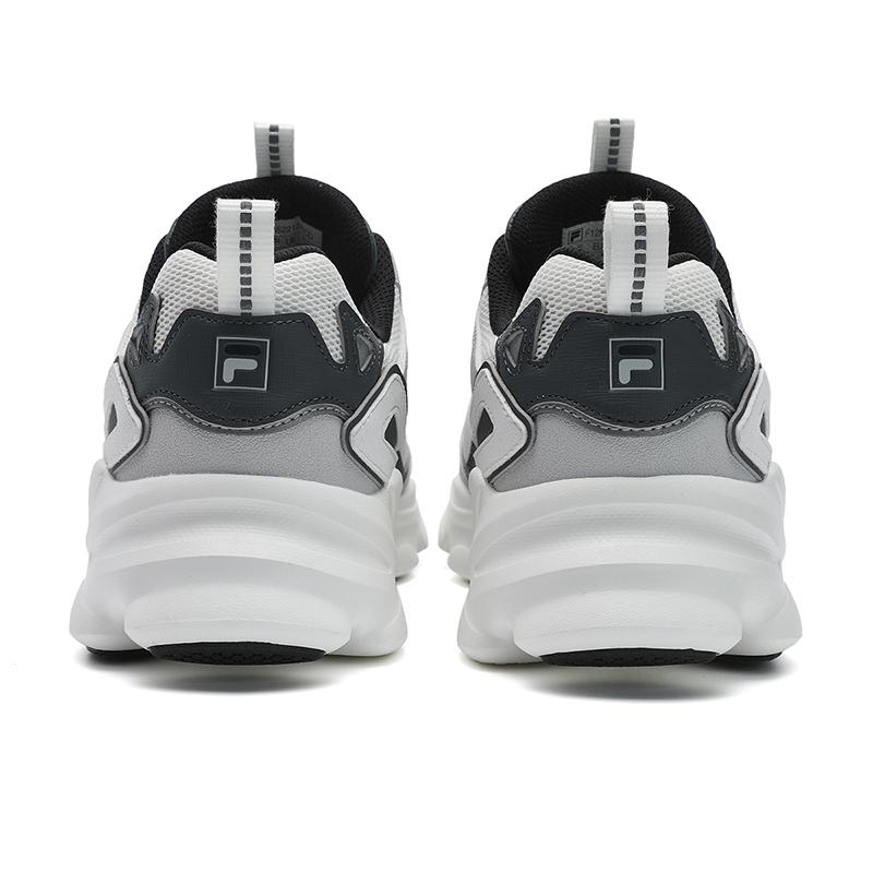 Fila Skipper 1S Retro Fashion Versatile Simple High-Quality Sports Casual Shoes Men Sneakers Black Gray F12M522124FCD