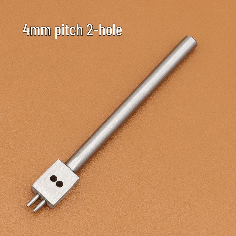 Multi-Hole Leather Punching Tool - Round & Diamond Punch for DIY Leather Goods
