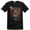 Trivium Feathered Warrior Skull Metal Band T Shirt Gothic Graphic Tee Black Art