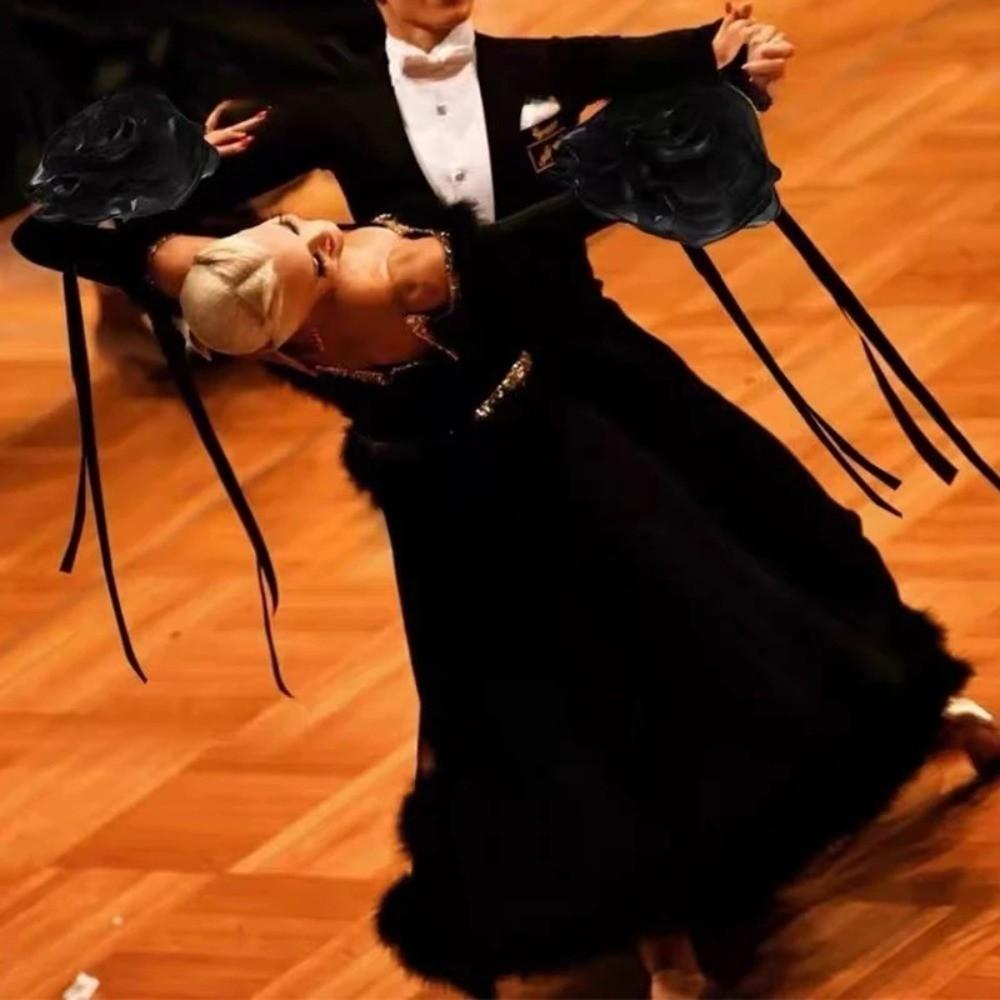 Hand Sleeve Dance Wrist Straps Stereo Flower Waltz Dance Accessories  Rumba Dance