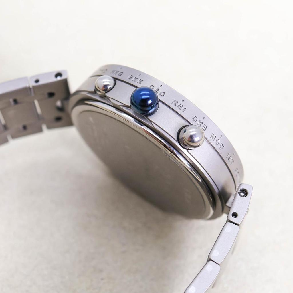 [USED] Working SEIKO watch, limited to 2000 pieces, commemorative titanium Blue Planet 2313