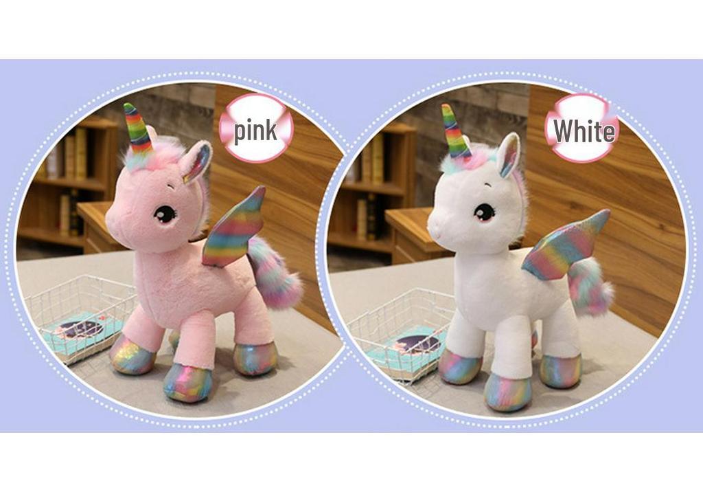 New Pegasus Unicorn Plush Doll - Home Decor & Birthday Gift