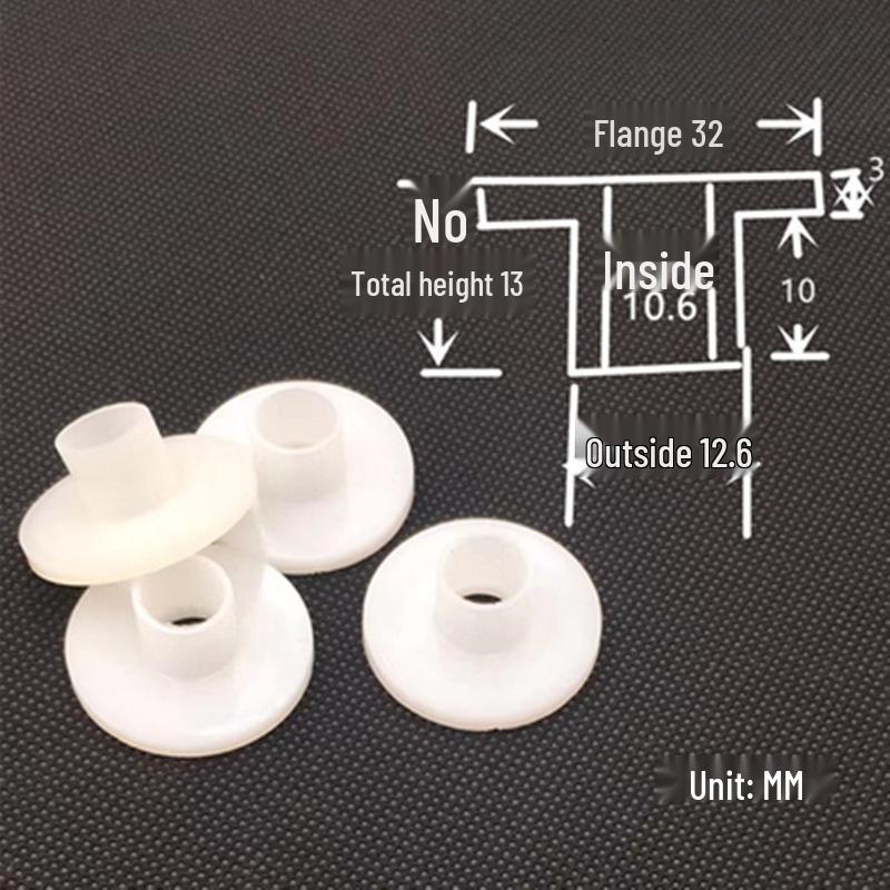 Nylon Wear-Resistant Insulating Step Washer Bolt Liner - Male-Female Screw Bushing