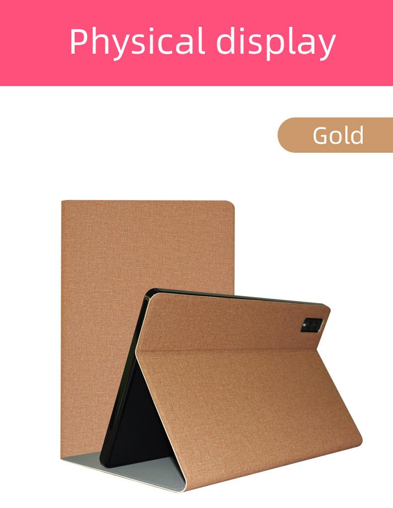 Blackview Tab11SE Leather Case: Multi-Angle Stand, Soft Shell Protective Cover for Tab11.