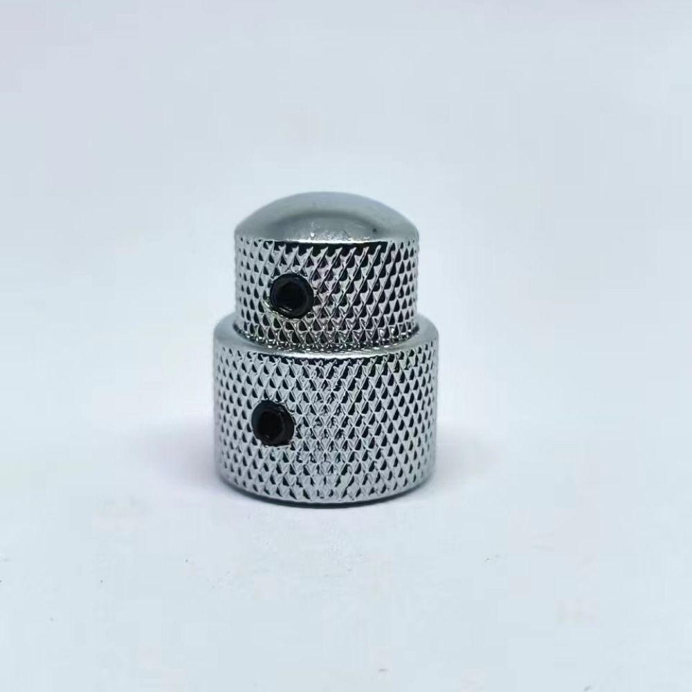 3Pcs Double Layer 2 in 1 Volume Speed Control Knobs Guitar Metal Potentiometer Cap  Guitar Parts