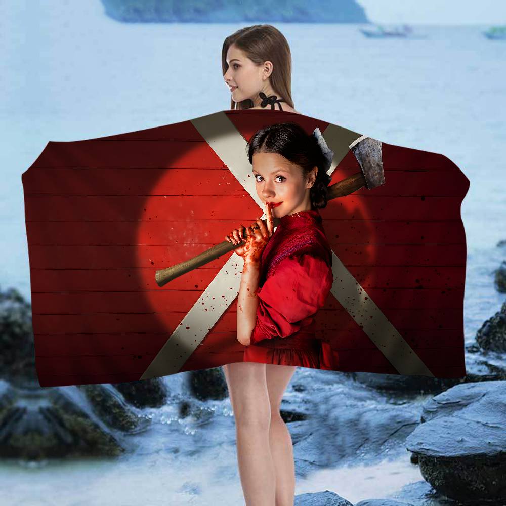 Drama Movie P-Pearl Bath Towel Microfiber Soft Water Absorbing Breathable For Girl Kids Decorative Cartoon Beach Towel