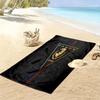 Pogoń Szczecin Print Strandtuch, Großes Weiches Schnelltrocknendes Handtuch für Strand Camping Schwimmen