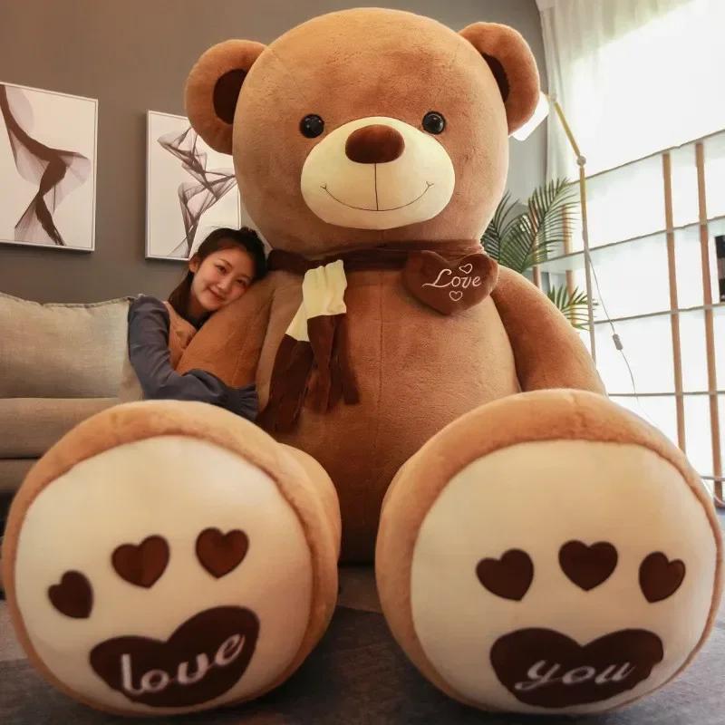 

80cm Giant Pink Teddy Bear Soft Plush Toy Big Size Stuffed Animal Pillow Doll Gift for Girlfriend Wife Birthday Valentines Day 80cm