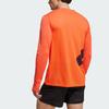 adidas Terrex Climacool Dlouhý rukáv Outdoor Rychleschnoucí Kulatý výstřih Pulovr Tričko Pánské Svršky Střední náraz-Oranžová JN5325