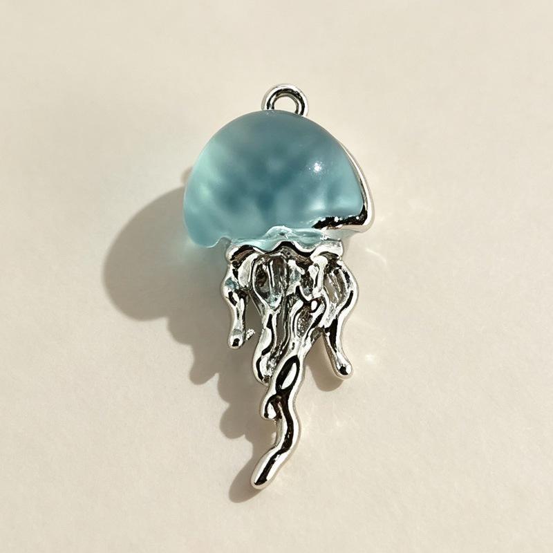 "Deep Sea Healing" Fresh Jellyfish Necklace - Romantic Summer Seaside Accessory