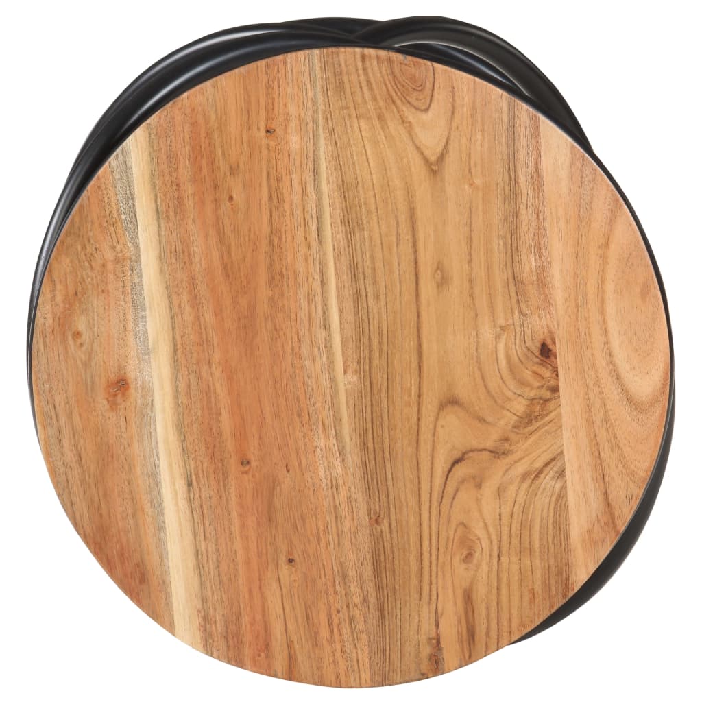Side Table 40 x 40 x 52 cm Solid Acacia Wood