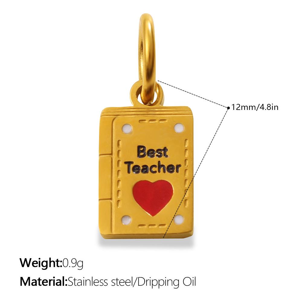 Fun Color Oil Drop Pendant Collection Fashion Love High Heels Crown Shape Jewelry Accessories