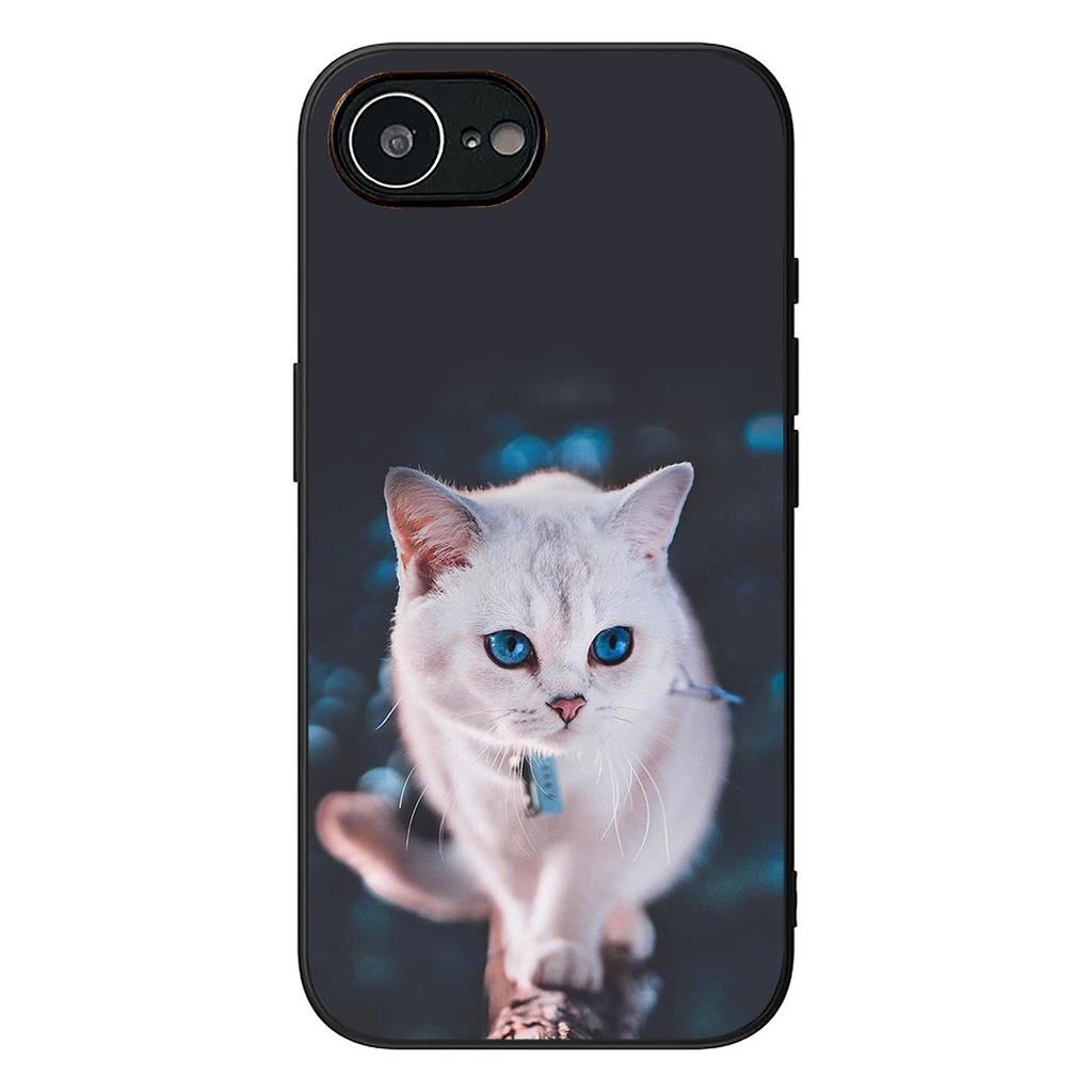 Kitten Cat Meow Blue Green Eyes Phone Cover for OPPO A40 A60 A80 A38 A18 A17 A16 A78 A79 A54 A25 A57 4G 5G Protective Case
