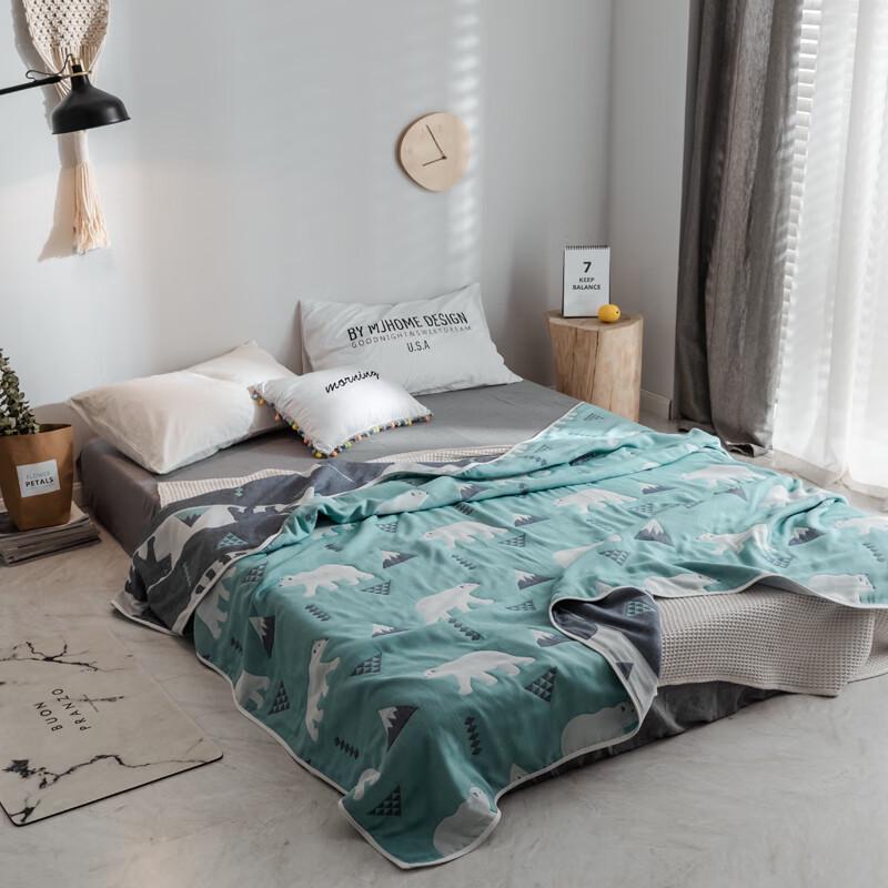 Grace 6-Layer Gauze Jacquard Towel Blanket