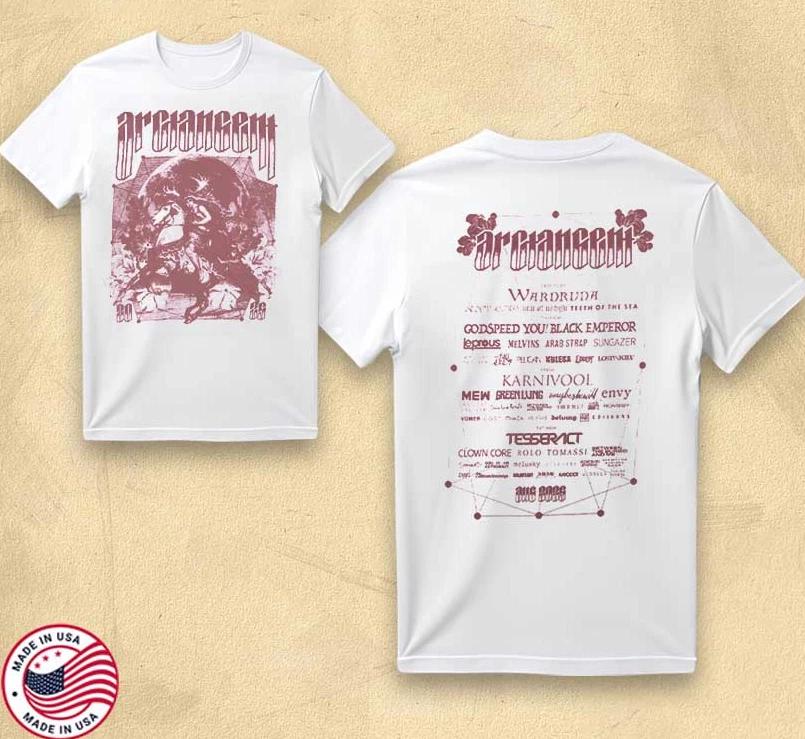Arctangent 2025 Official Festival Limited Edition T-Shirt for Fans 2XL