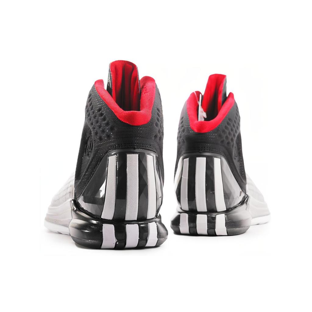 Adidas D Rose 4 Abrasion Resistant Abrasion Resistant Mid top Performance Basketball Shoes Men's Gray Black G67398