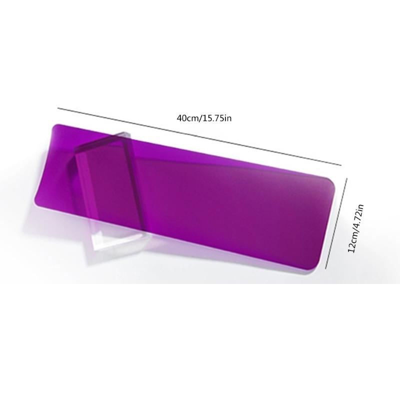Highlighting Board Acrylic Hair Coloring Board Hair Stylings Tool Hairs Dye Paddles Hair Coloring Tool for All Hair Types