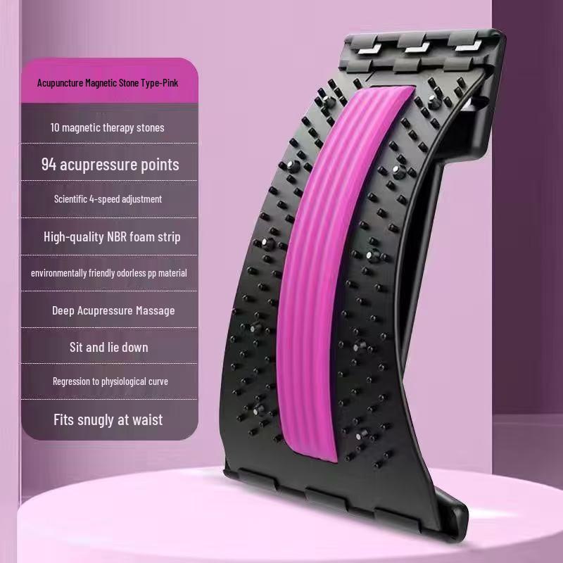 Lendenwirbel-Beruhiger: Rückenschmerzlinderung Traktionskissen mit Massage & Dehnung