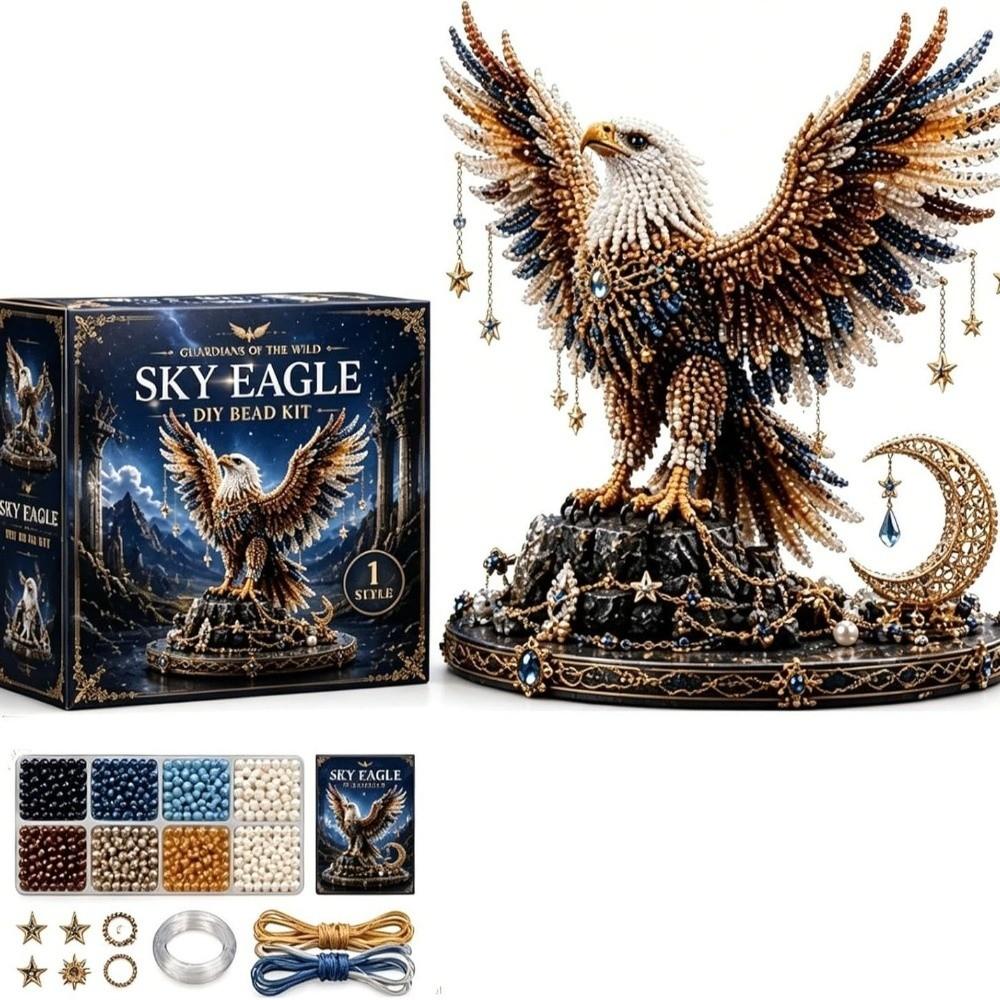 3D Design DIY Beadwork Craft Kit Animal Shape Animal Bead Set  Home Decor