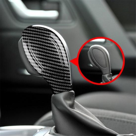 Carbon Fiber ABS Gear Shift Knob Head Cover Trim For Land Rover Freelander 2 LR2