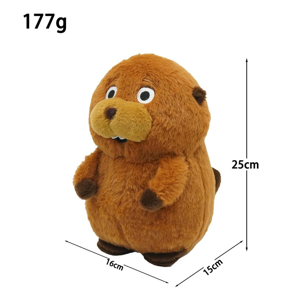 NewHoppers Plush Beaver Lizard Transforming Toy Figure