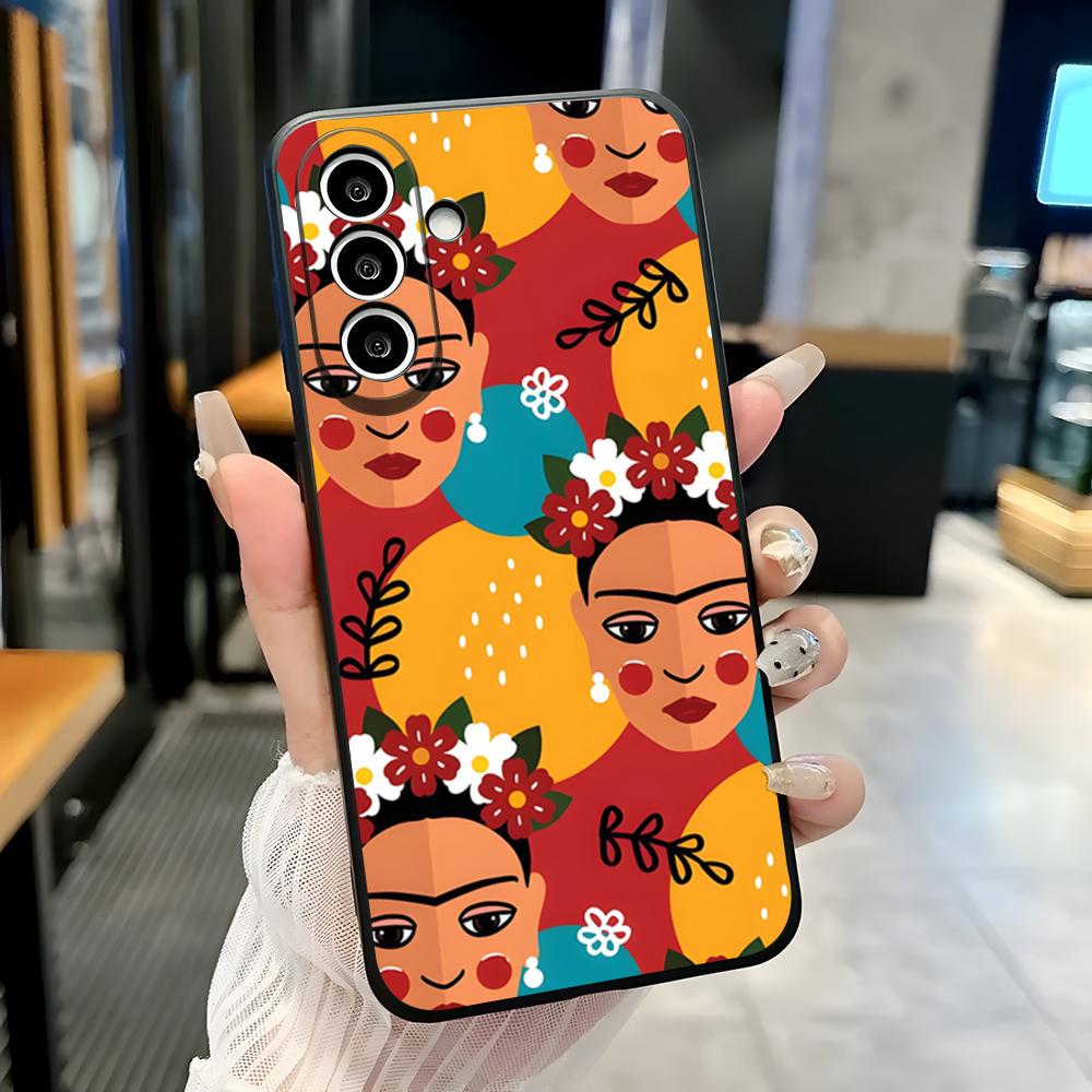 F-Frida Kahlo Phone Case For Samsung S26 S25 Plus S20 S20 Plus S22 Ultra S23 FE S21 Plus S21 Ultra Soft Cover